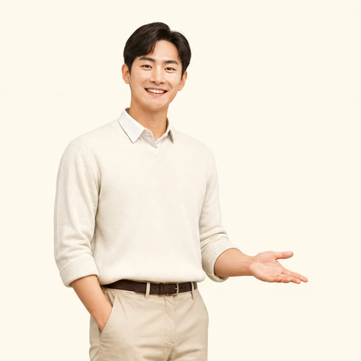 신용불량 셀토스 장기렌트카 상담 신청을 안내하는 담당자